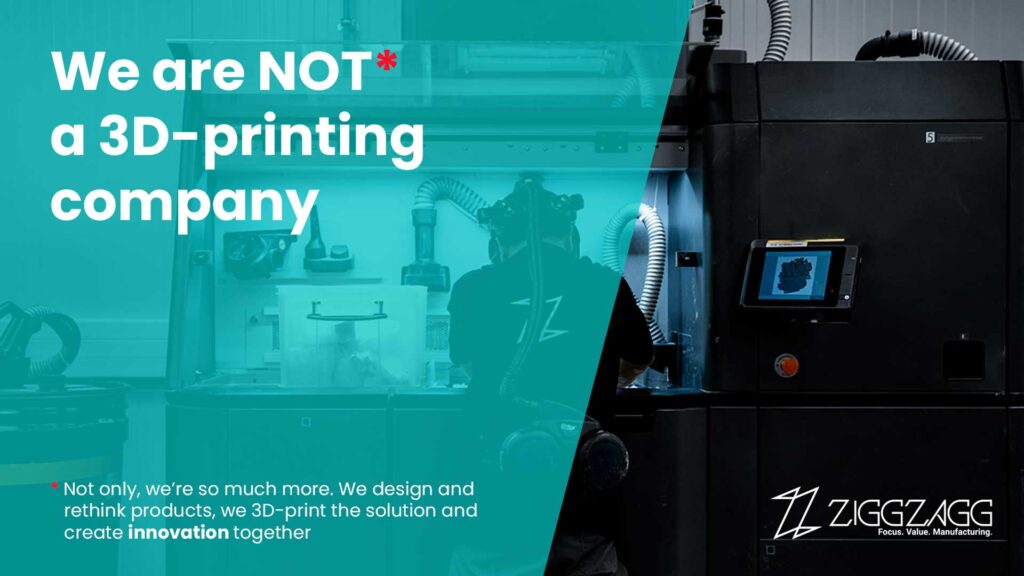 we are more than a 3D printing company